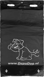Black dog poop bags straight model Black dog poop bags straight model