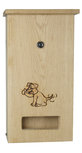 DepoDog Wood, the wooden dispenser for dog poop bags. DepoDog Wood, the wooden dispenser for dog poop bags.
