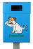 DepoDog hondenpoepbak blauw